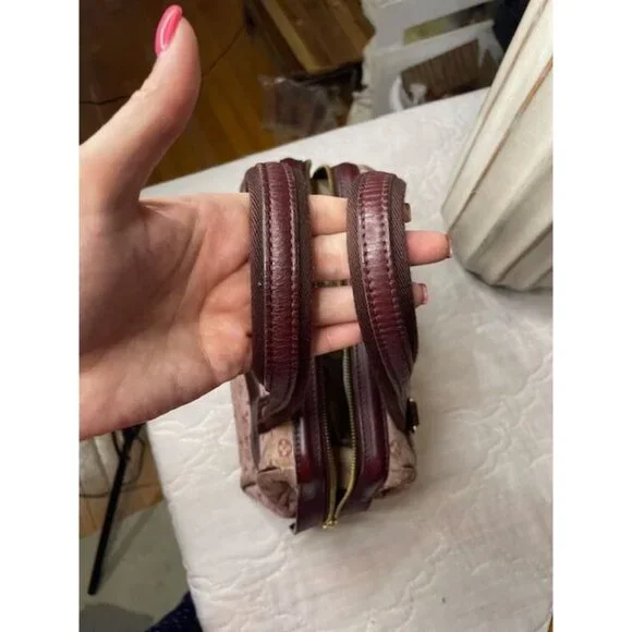 Preloved Louis Vuitton Monogram Mini Josephine PM Handbag – Red Canvas (COA) - Picture 5 of 5